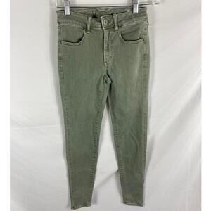 American Eagle Next Level Stretch X Jegging Green Size 4R